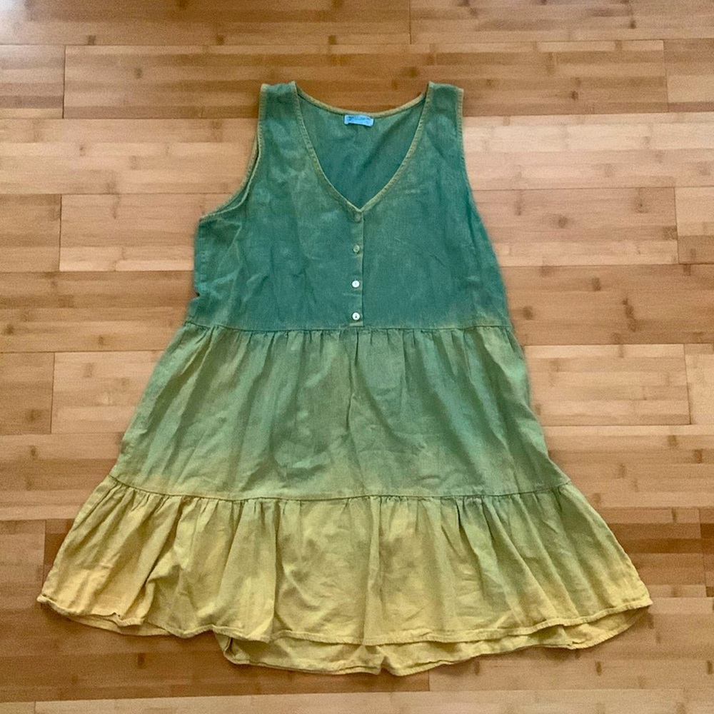 4our Dreamers Linen/Rayon Sundress Sz XL